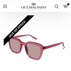 NWT YSL “SL 457” Sunglasses in sold out Pink frames BNWT + case